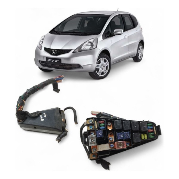 Caixa Fusível Honda Fit 1.5 16v 2008 2009 2010 Original
