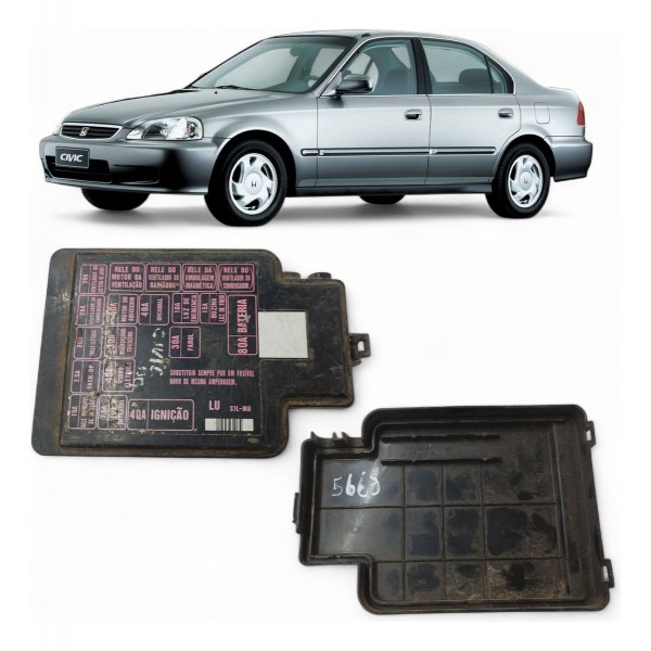 Tampa Caixa Fusível Honda Civic 1997 1998 1999 2000 Original