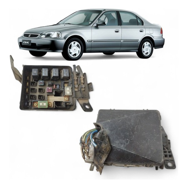 Caixa Fusível Honda Civic 1996 1997 1998 1999 2000