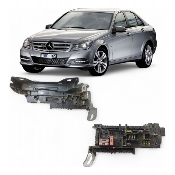 Caixa Fusível Mercedes C180 C200 2010 2011 2012 2013 2014