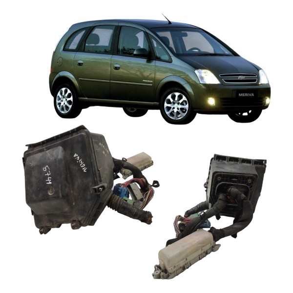 Caixa Fusível Chevrolet Meriva 1.8 2005 2006 2007 2008 2009