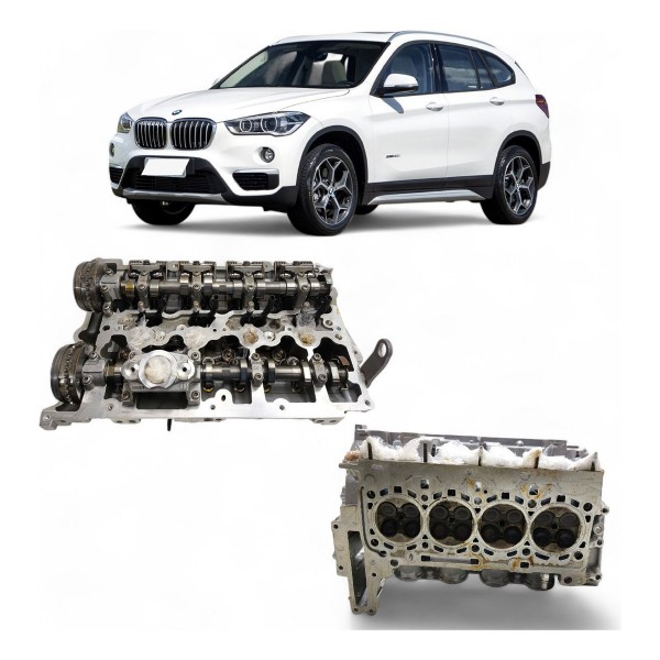 Cabeçote Motor Bmw X1 2.0 16v 2016 2017 2018 2019