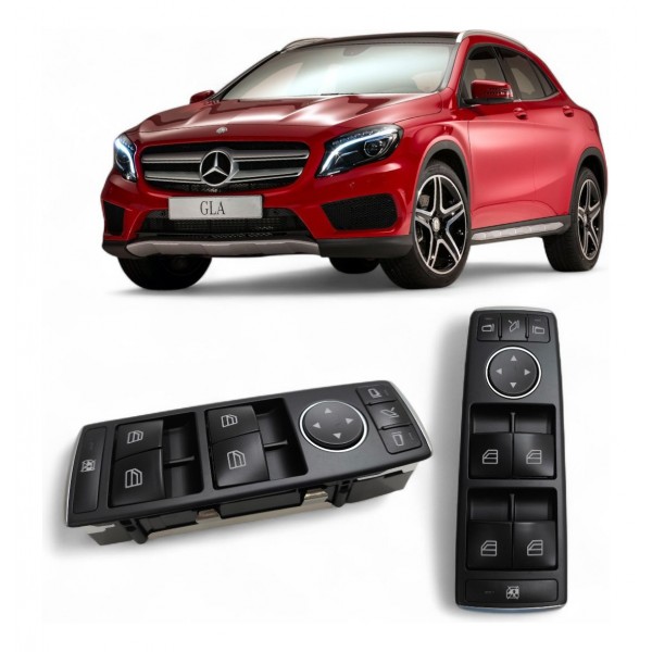 Botão Vídro Elétrico Mercedes Gla200 Gla250 C180 C200 A200